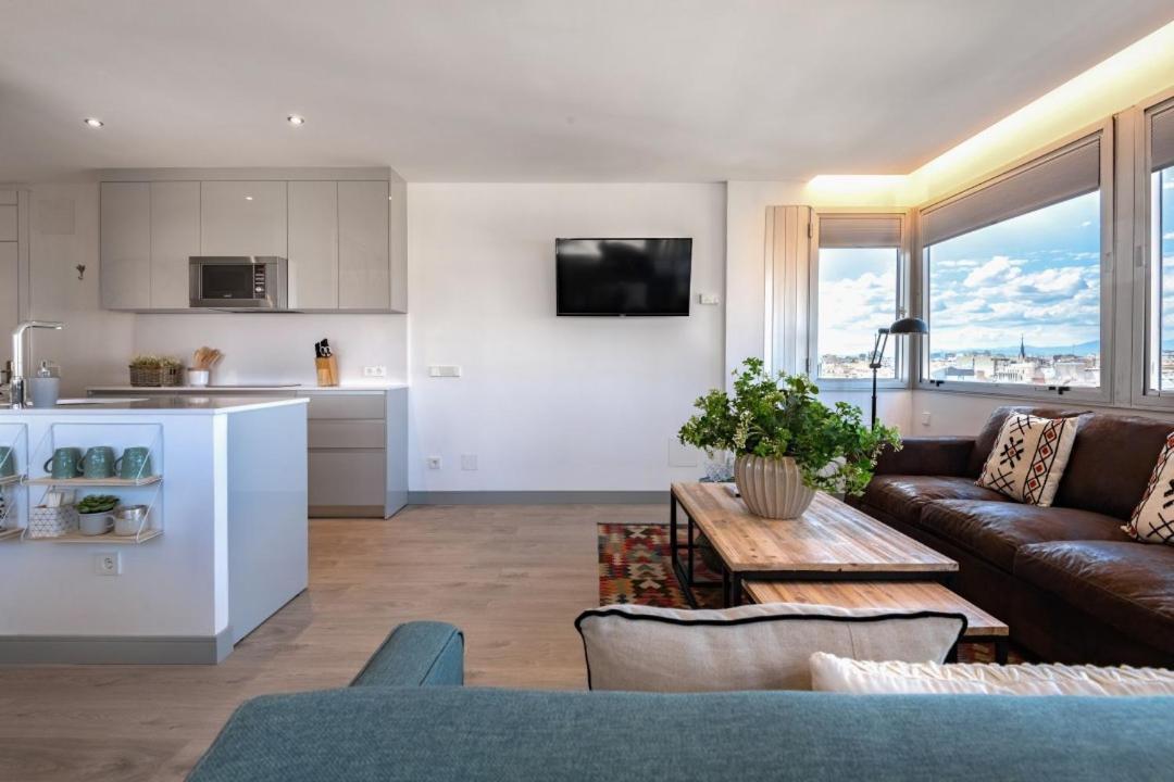 2 Bedrooms 1 Bathroom Furnished - Justicia - Incredible Views - Mintystay Madrid Esterno foto